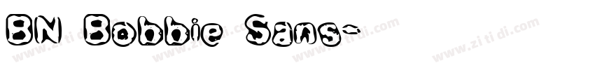 BN Bobbie Sans字体转换